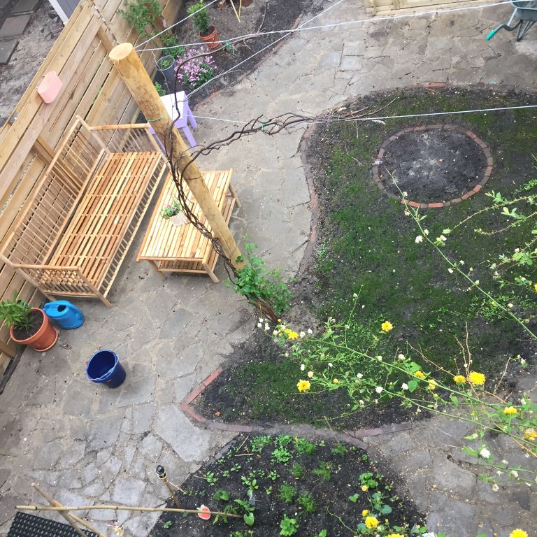 Tuin aanleggen: 40 m2; Nieuwe tuin aanleggen, Bestaande tuin vervangen