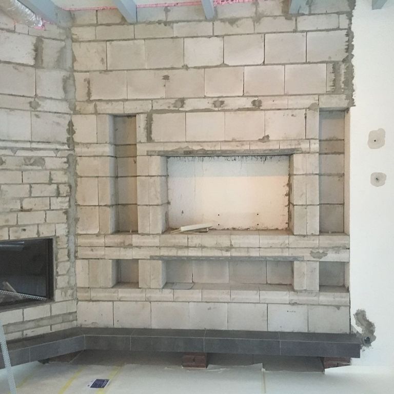 stucen woonkamer