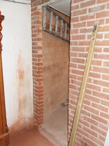 Deur maken in enkel steens muur (geen draagmuur)