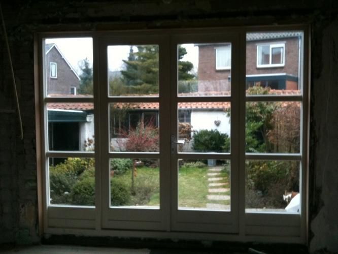 openslaande deuren + raamkozijn