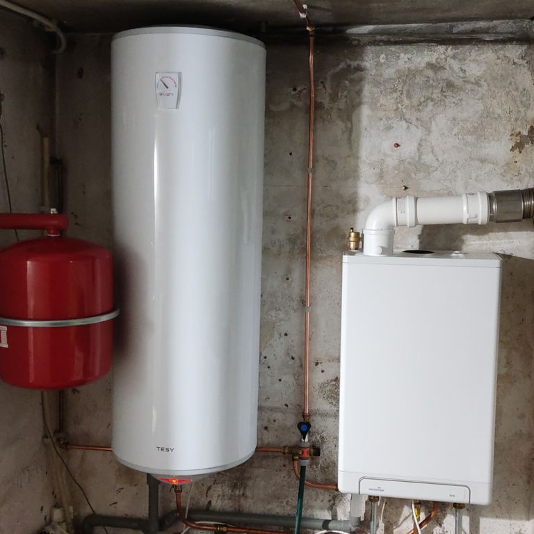 CV-ketel: Installatie, Oude apparaat verwijderen; Kelder