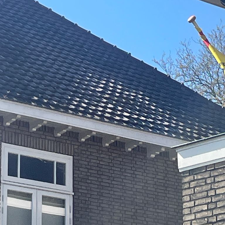 Schoorsteen plaatsen: 10 m hoog