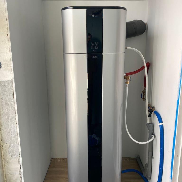 Warmtepomp: Warmtepompboiler (Tapwater); Installeren
