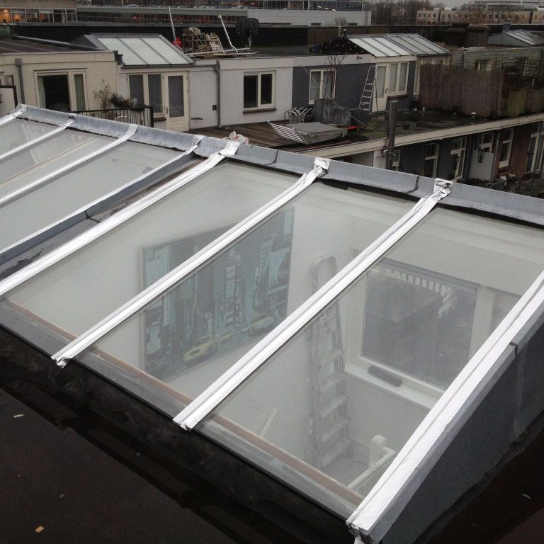 lichtstraat glas vervangen