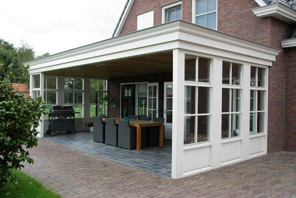 Houten veranda & kleine carport garage - Werkspot