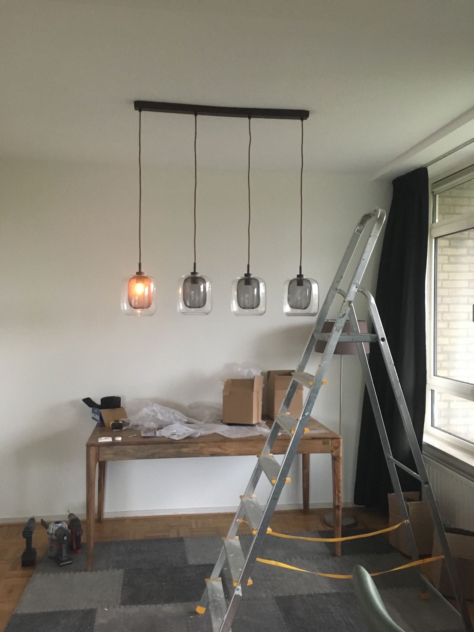 hanglamp ophangen gipsplaat plafond werkspot