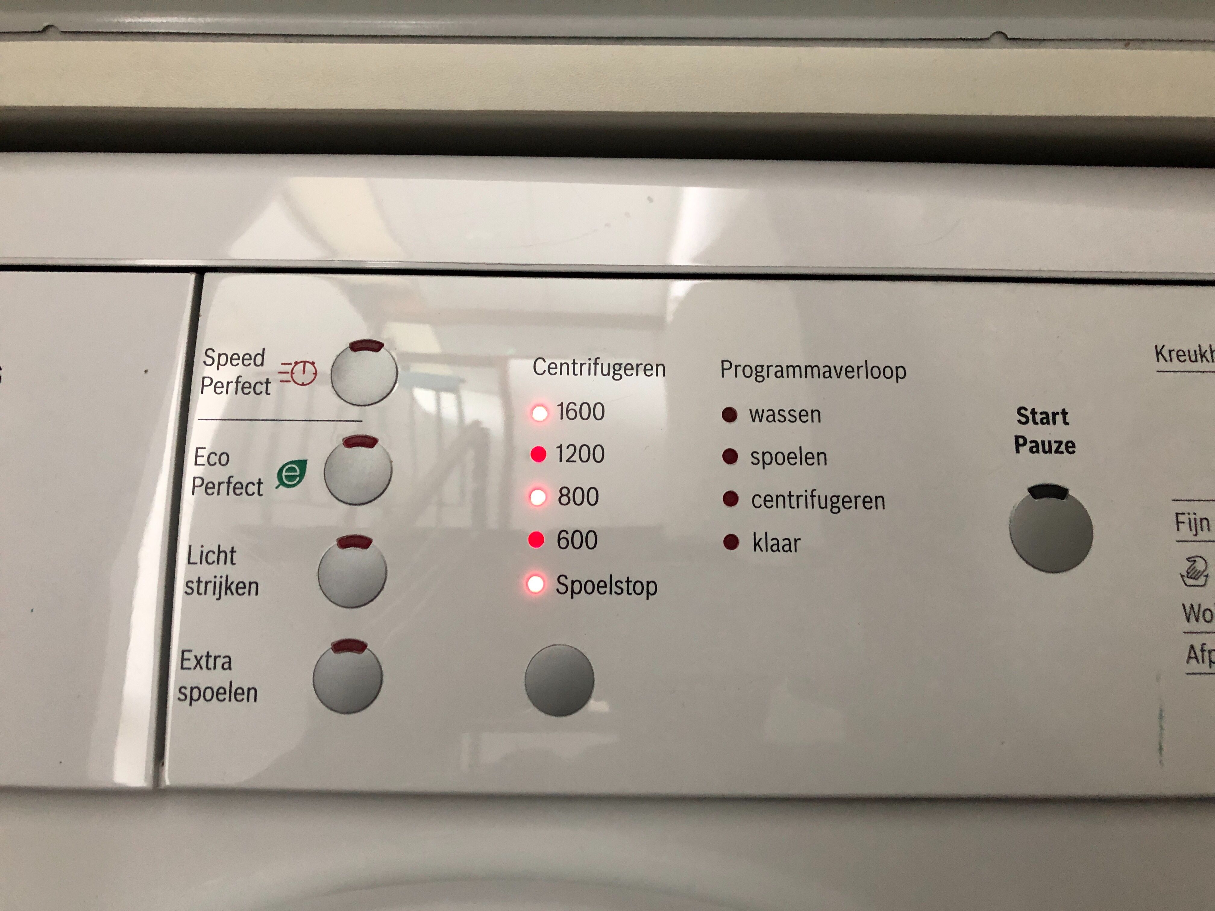 Reparatie witgoed Wasmachine; Bosch Maxx 6 varioperfect Werkspot