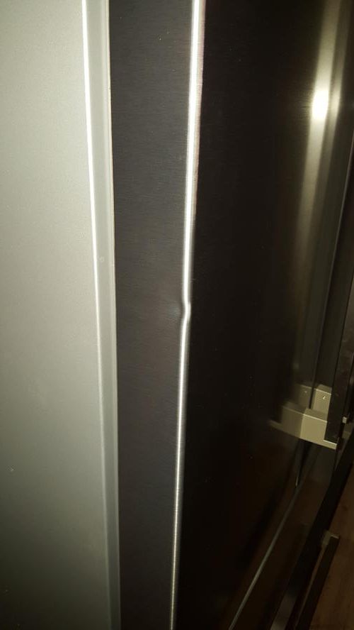 Aas Barmhartig Politie Uitdeuken RVS koelkast (1 deukje) - Werkspot