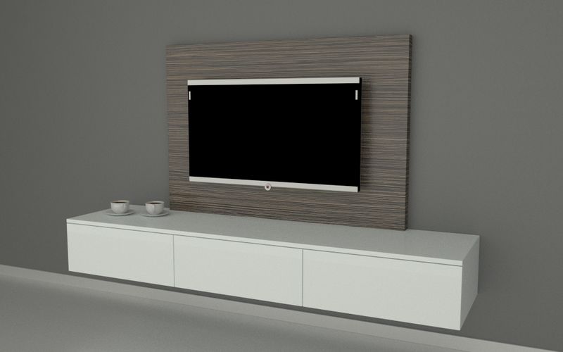 hangende tv kast + achterwand maken Werkspot