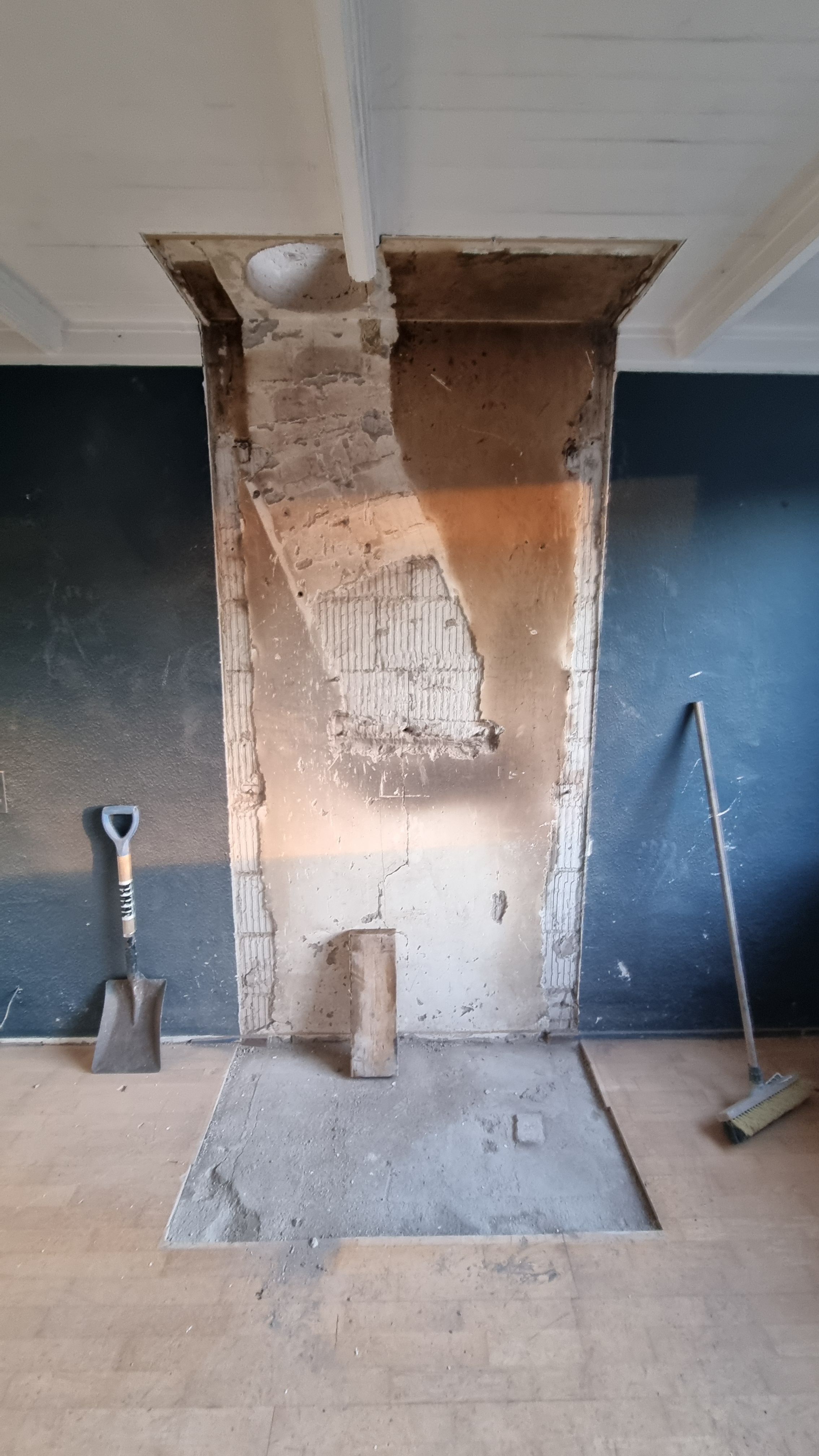 Openhaard verwijderen · Nieuw-Vennep