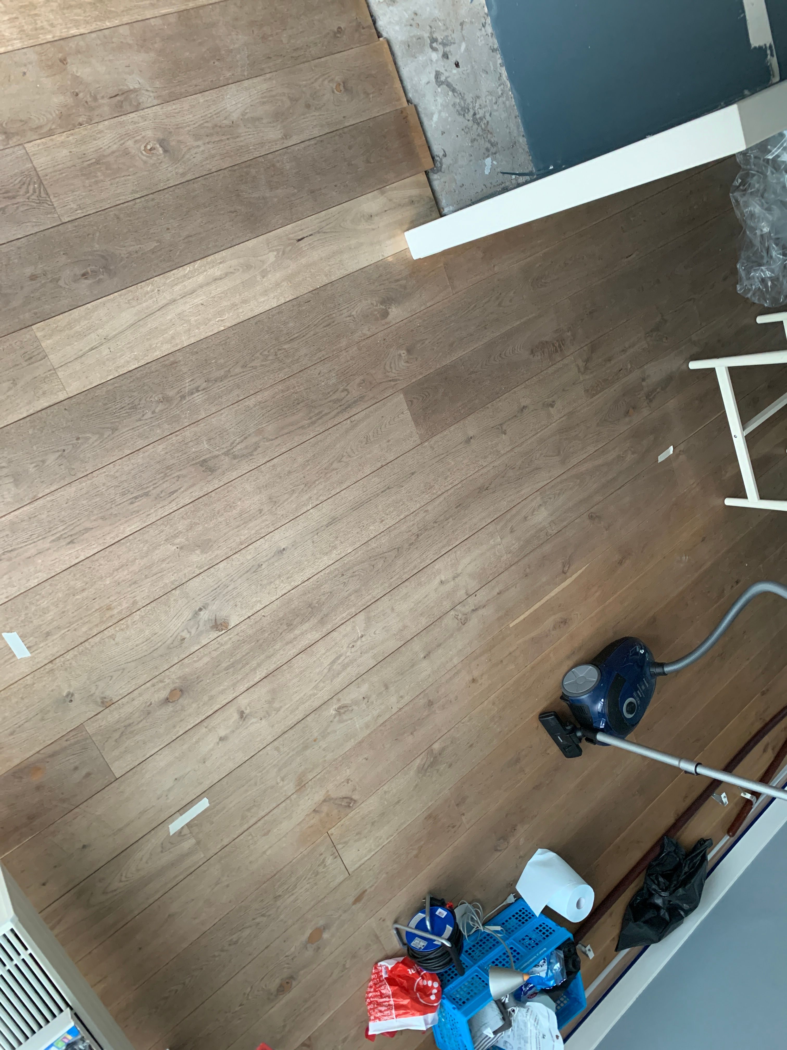 Houten vloer 20 m²; Lamelparket; Vloer leggen Werkspot