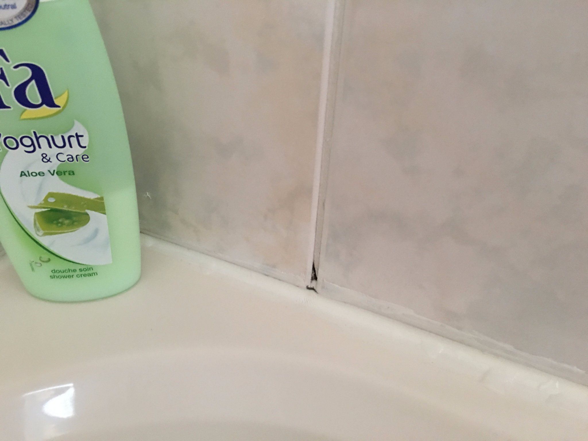 Voegen en kitten in douche Werkspot