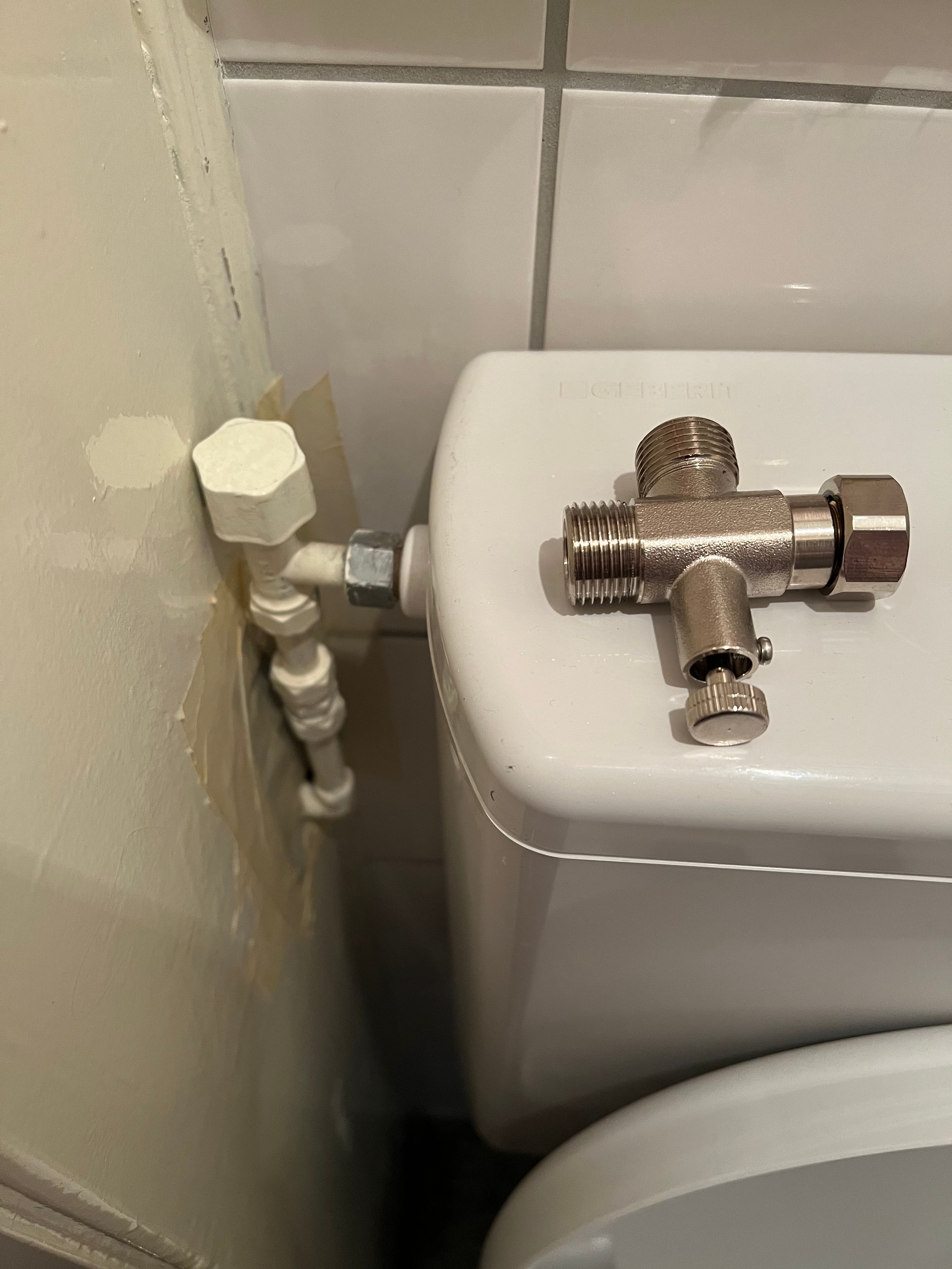 Kraan 1 kraan; Toilet; Aansluiten bidet wcbril Werkspot