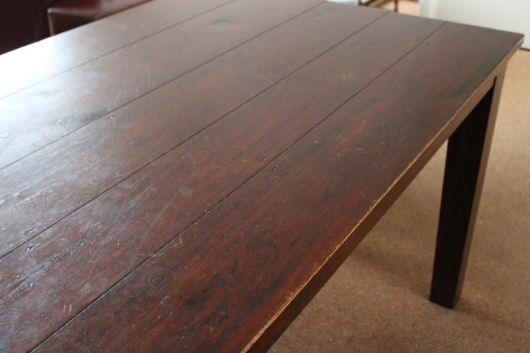 SCHUREN/LAKKEN EETTAFEL EN SALONTAFEL KOLONIAAL Werkspot