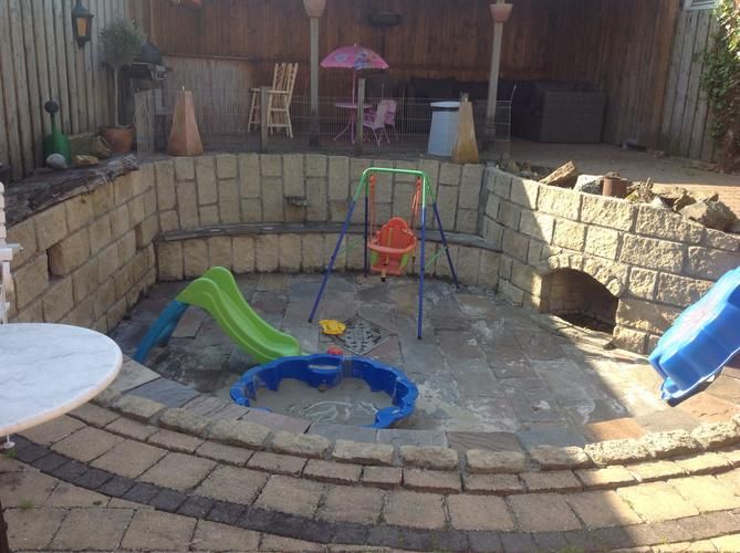 Groot kuil in de tuin Werkspot