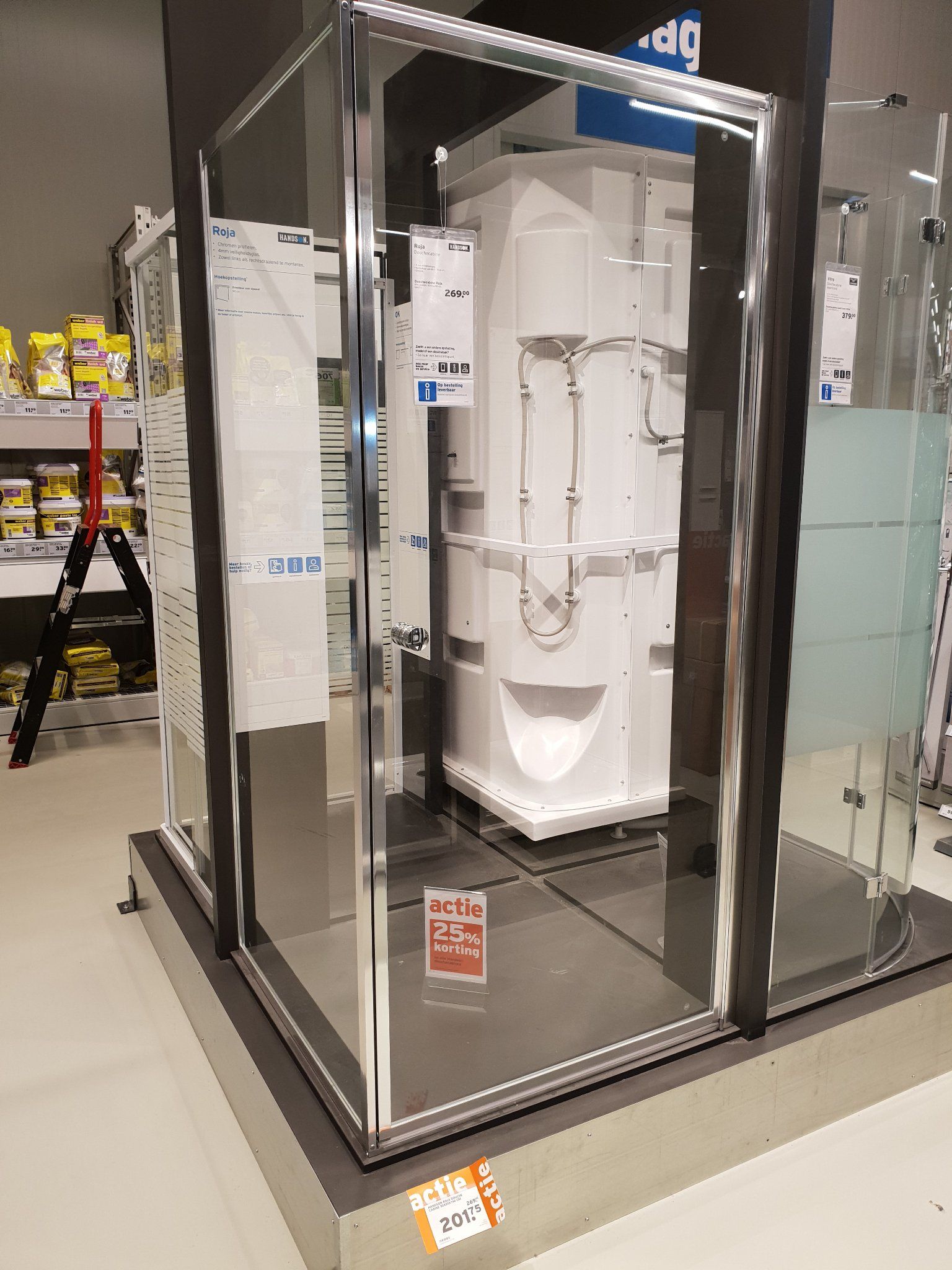 Douchecabine plaatsen Werkspot