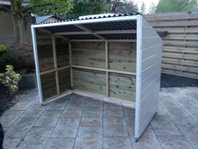 Motorschuur bouwen voor in de tuin Werkspot