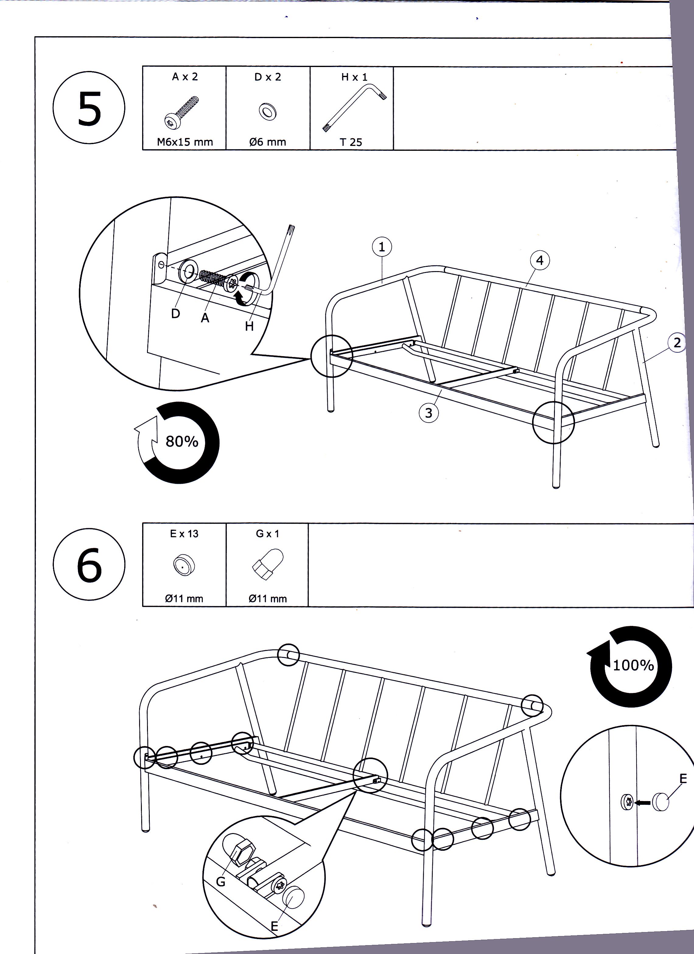 Meubels monteren: 1 meubel; Bank - Werkspot
