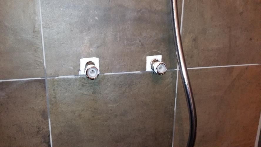 Herinstalleren douchekraan Werkspot