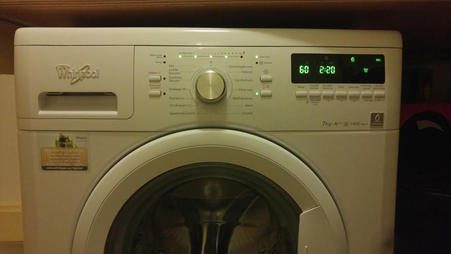 Defecte startknop Whirlpool wasmachine Werkspot
