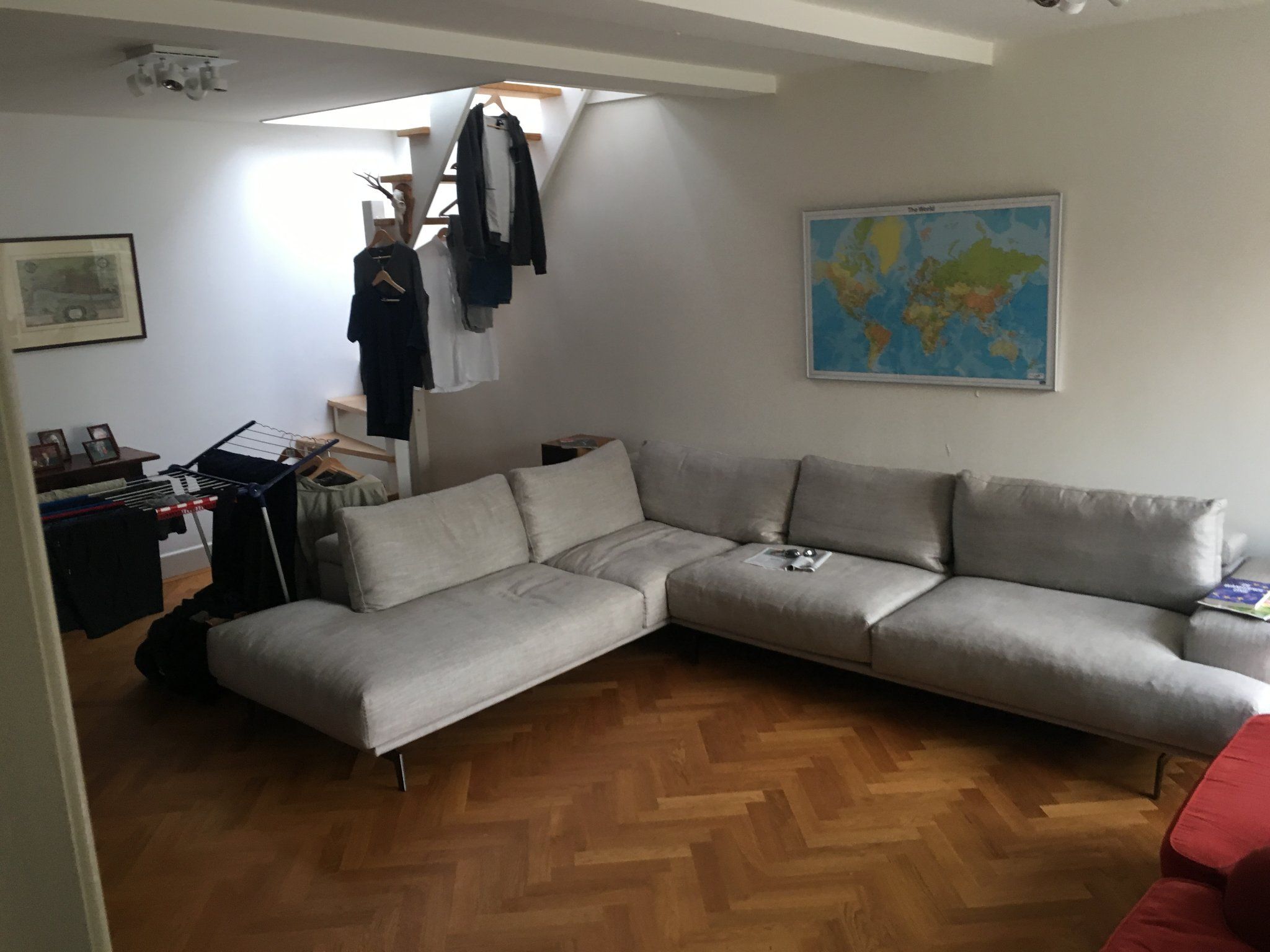 Trap afdekken schilderen Trap afdekken schilderen