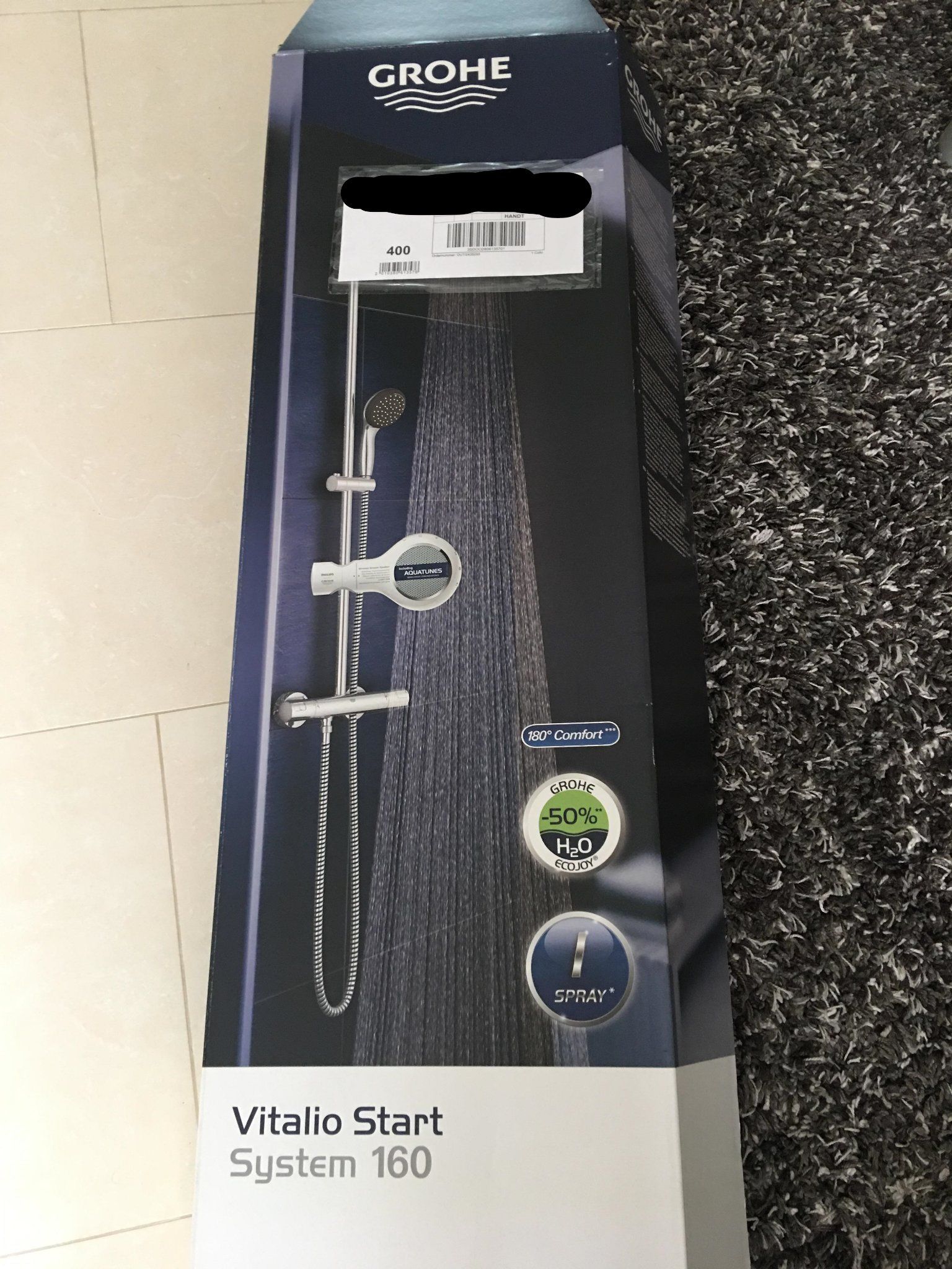 Grohe doucheset met thermostaat installeren Werkspot