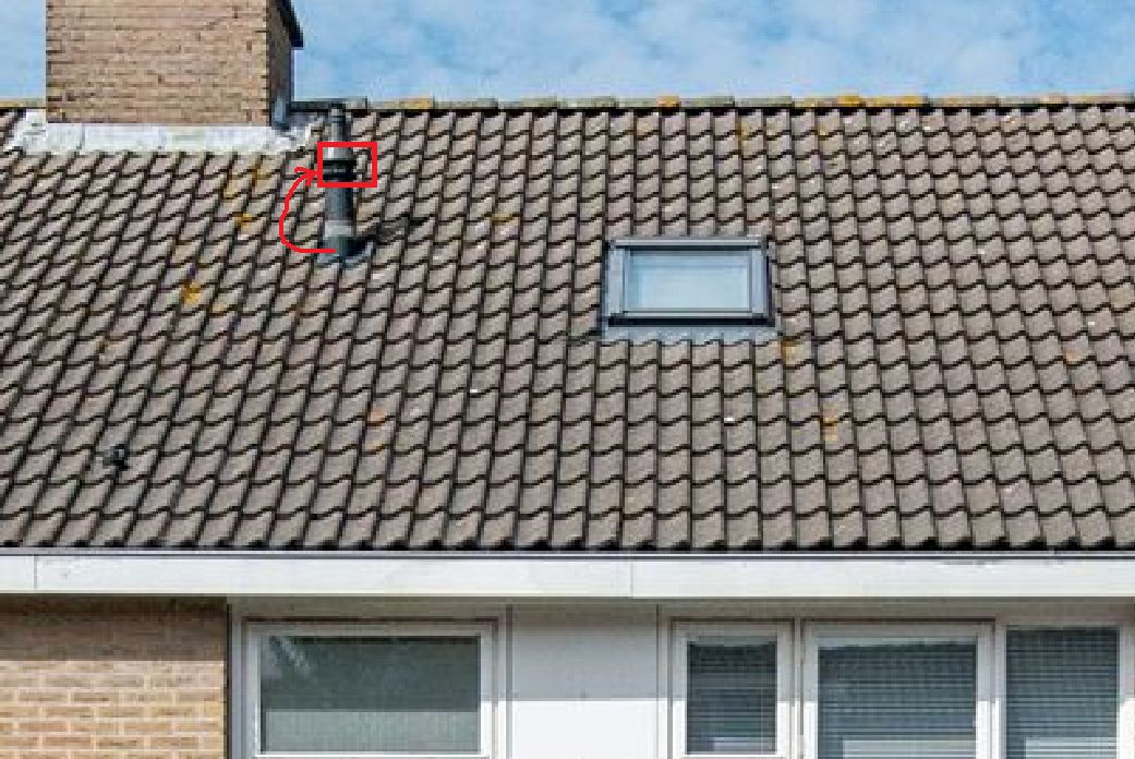 Dakdoorvoer Verplaatsen van huidige CV dakdoorvoer Werkspot