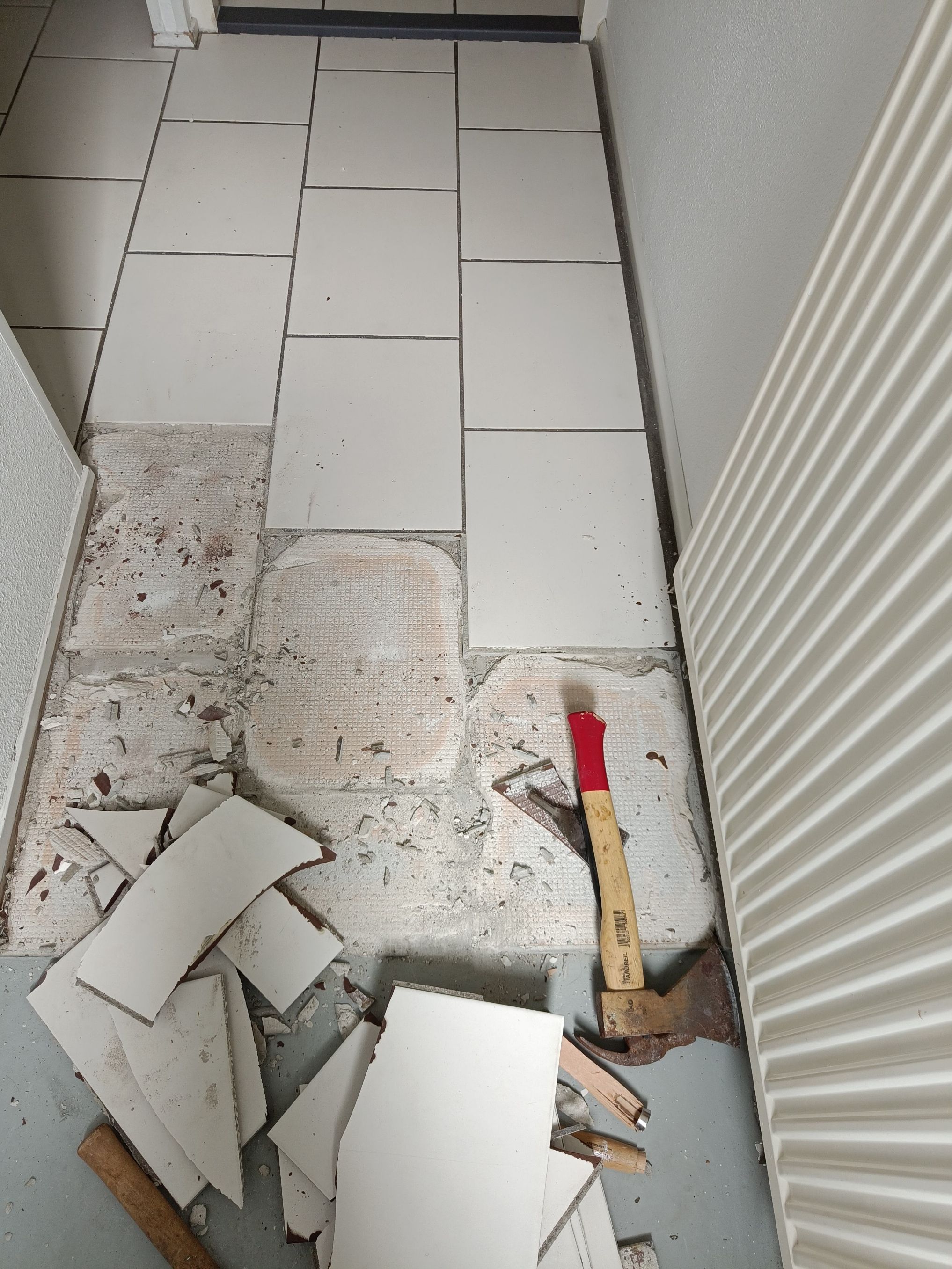 Vloer verwijderen 4 m²; Tegels Werkspot