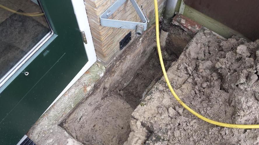 Gat boren door betonnen fundering Werkspot