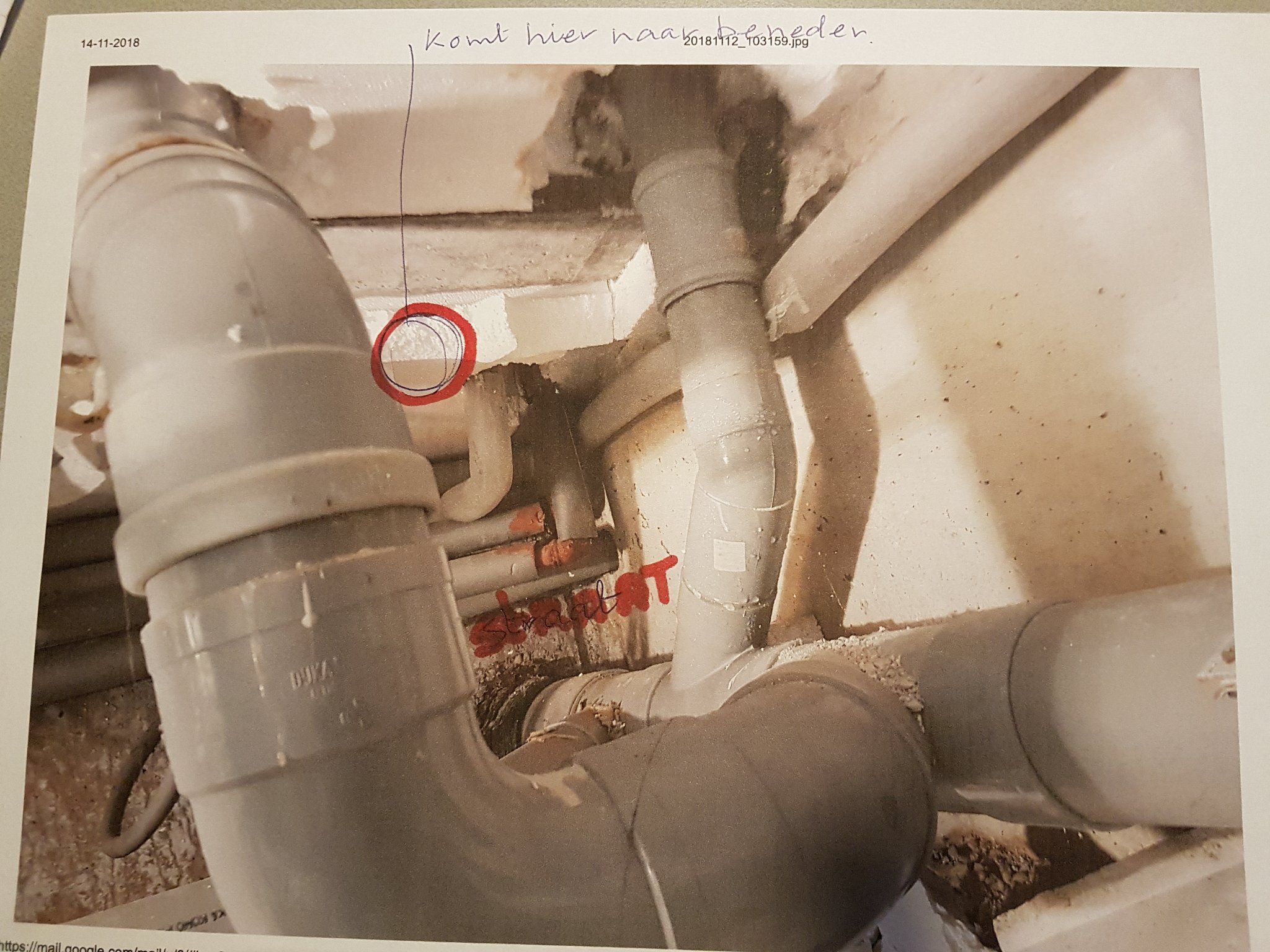 2e toilet aansluiting maken op het riool Werkspot