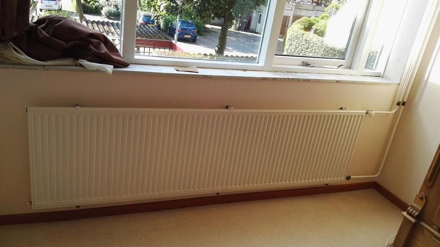 afkoppelen verwarming en wegwerken verwarmingsbuis ivm elektrische... Werkspot