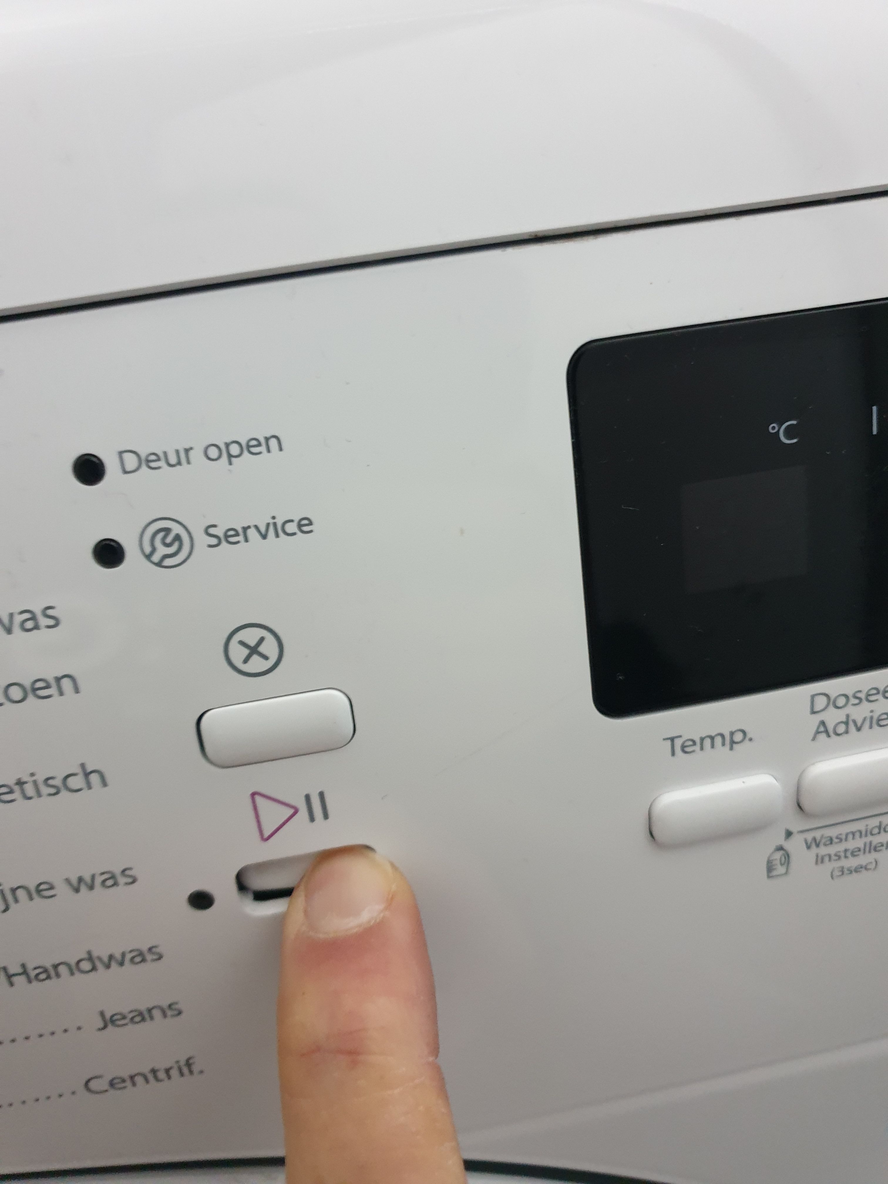 Reparatie witgoed Wasmachine; Whirpool 6 sence Werkspot