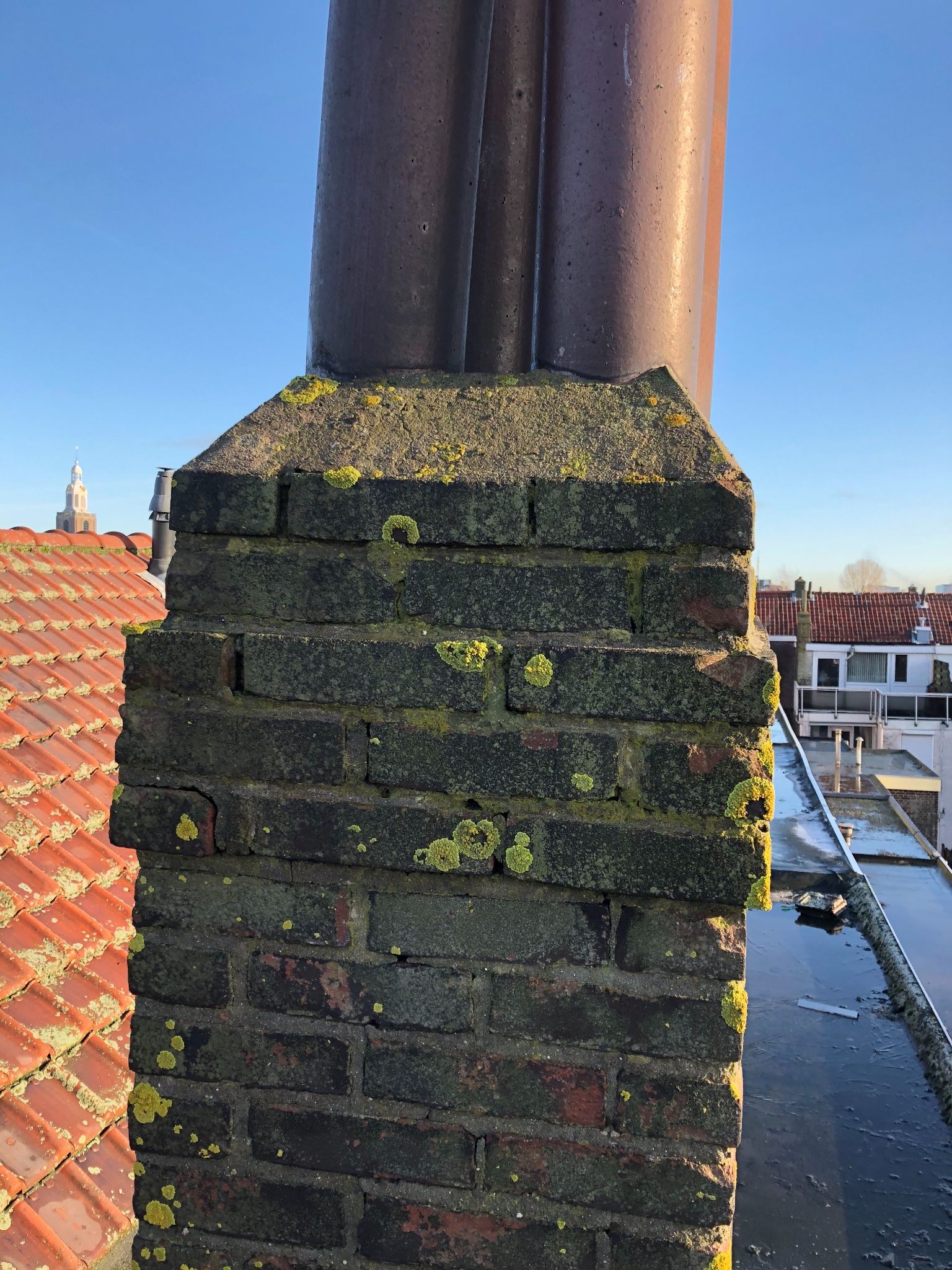 Inpakken schoorsteen dakbedekking waterdicht Werkspot