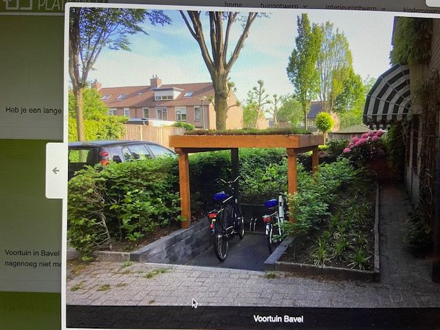 Verlaagde fietsenstalling in voortuin - Werkspot