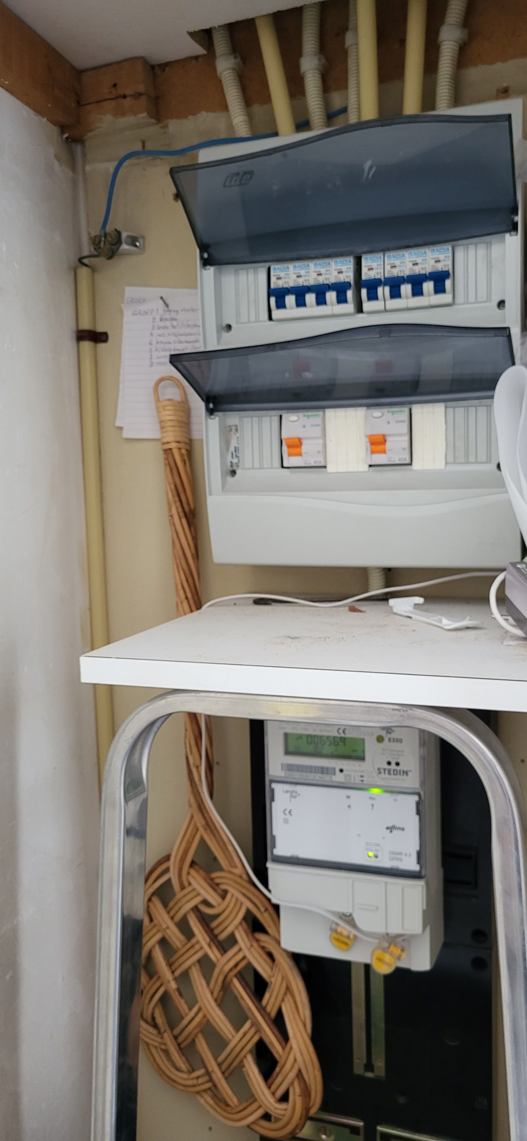 Aanleg perilex aansluiting (meterkastkeuken), inductiekookplaat Werkspot