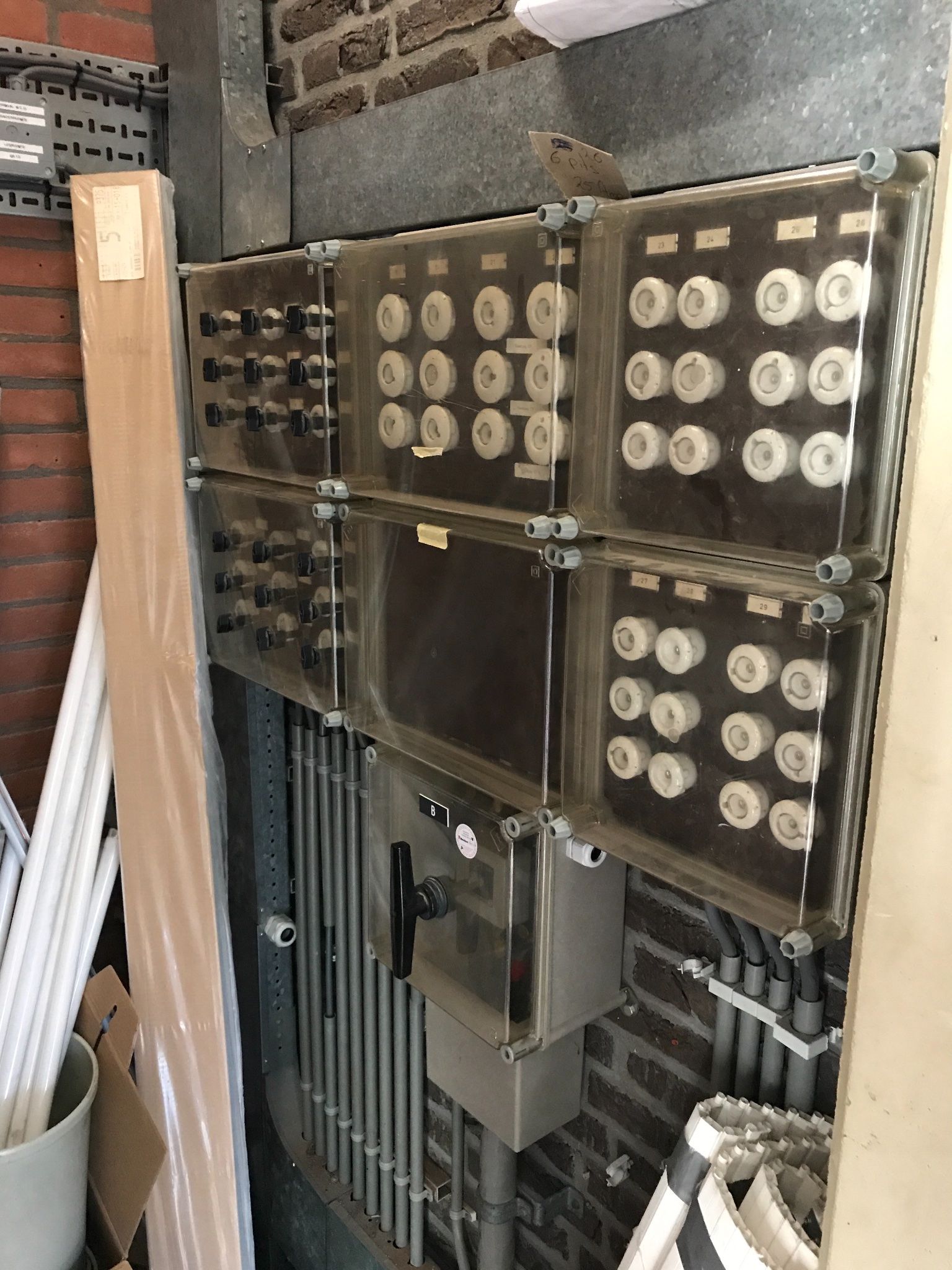 3 x 25 ampere aansluiting