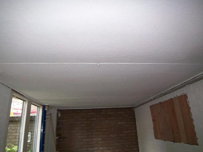 Zachtboard plafond vervangen door gipsplaten Werkspot