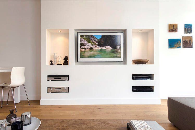 Maken tv wandkast inbouw Werkspot