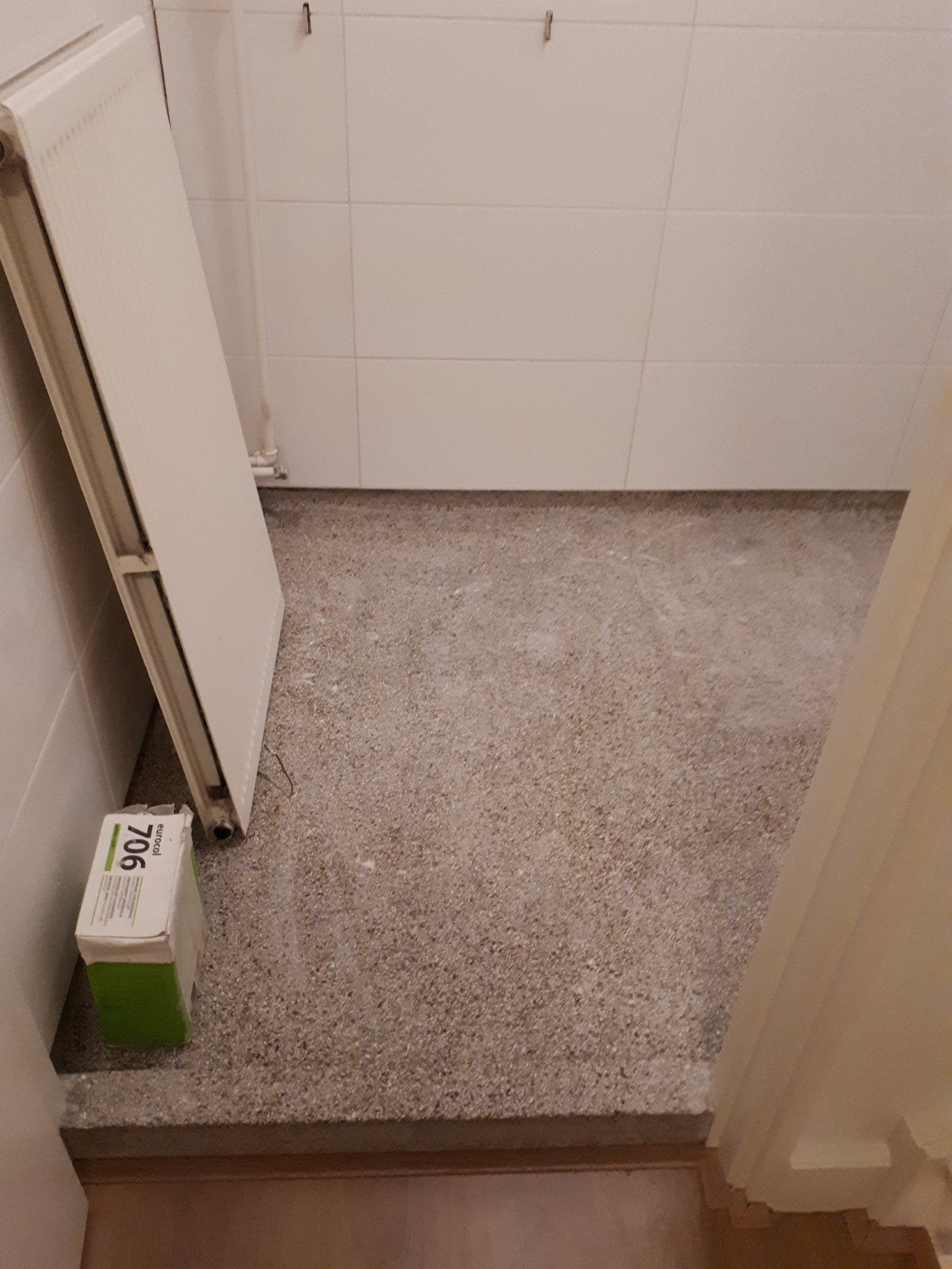 Stralende Badkamervloer In Een Handomdraai
