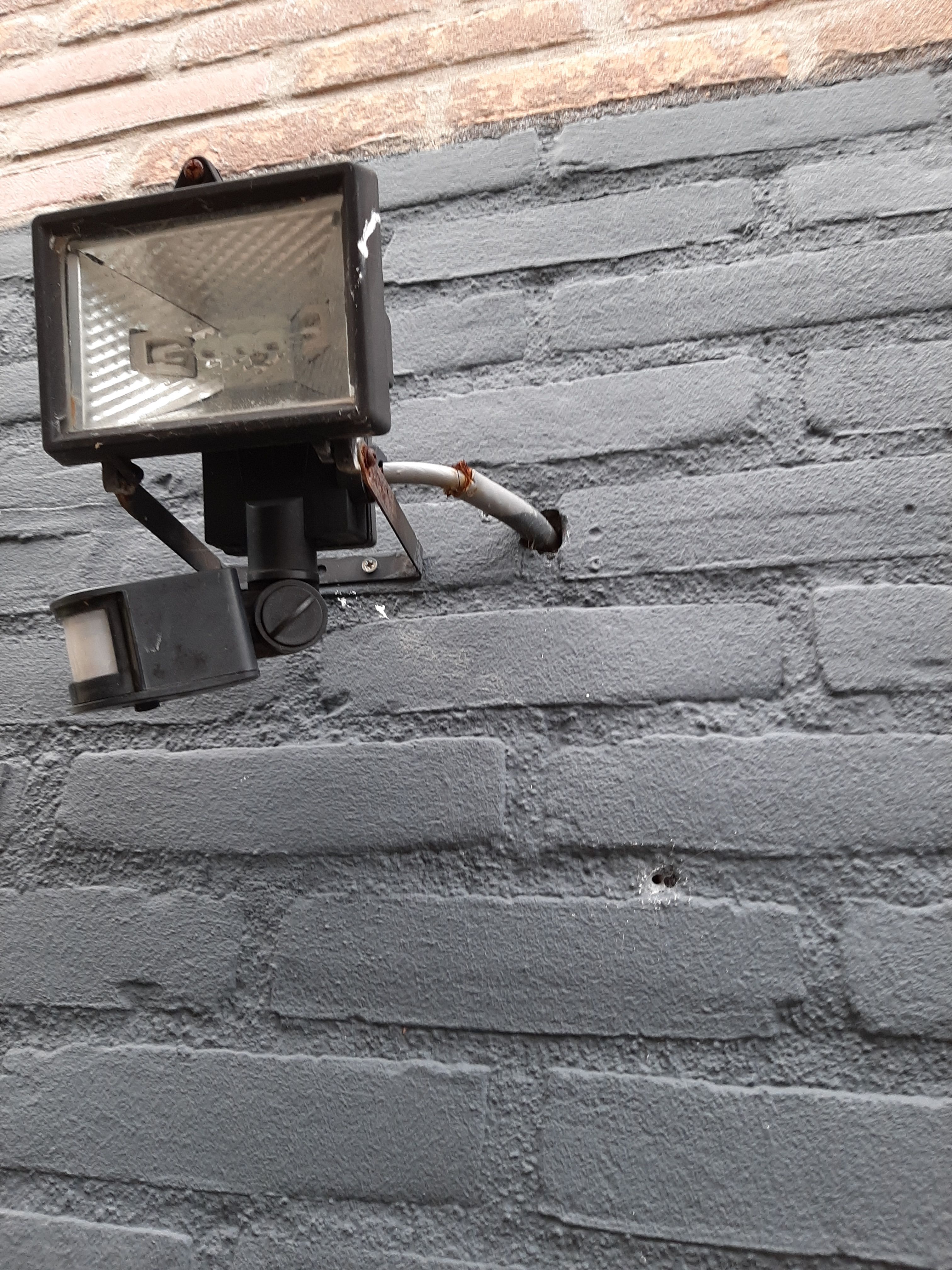 Buitenlamp knippert Werkspot