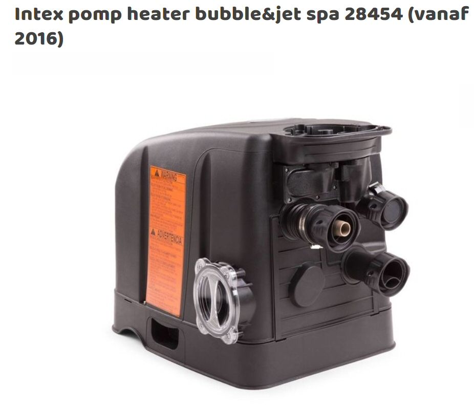 Kleine klus Reparaties; Intex warmtepomp voor de jacuzzi Werkspot