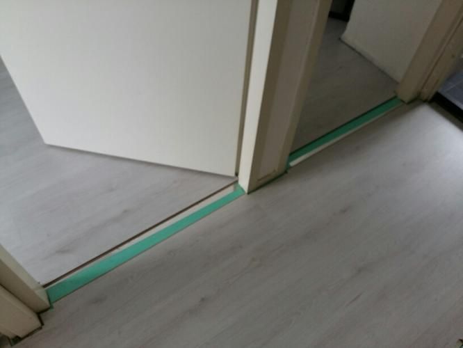 Overgangsprofielen plaatsen tussen laminaat Werkspot