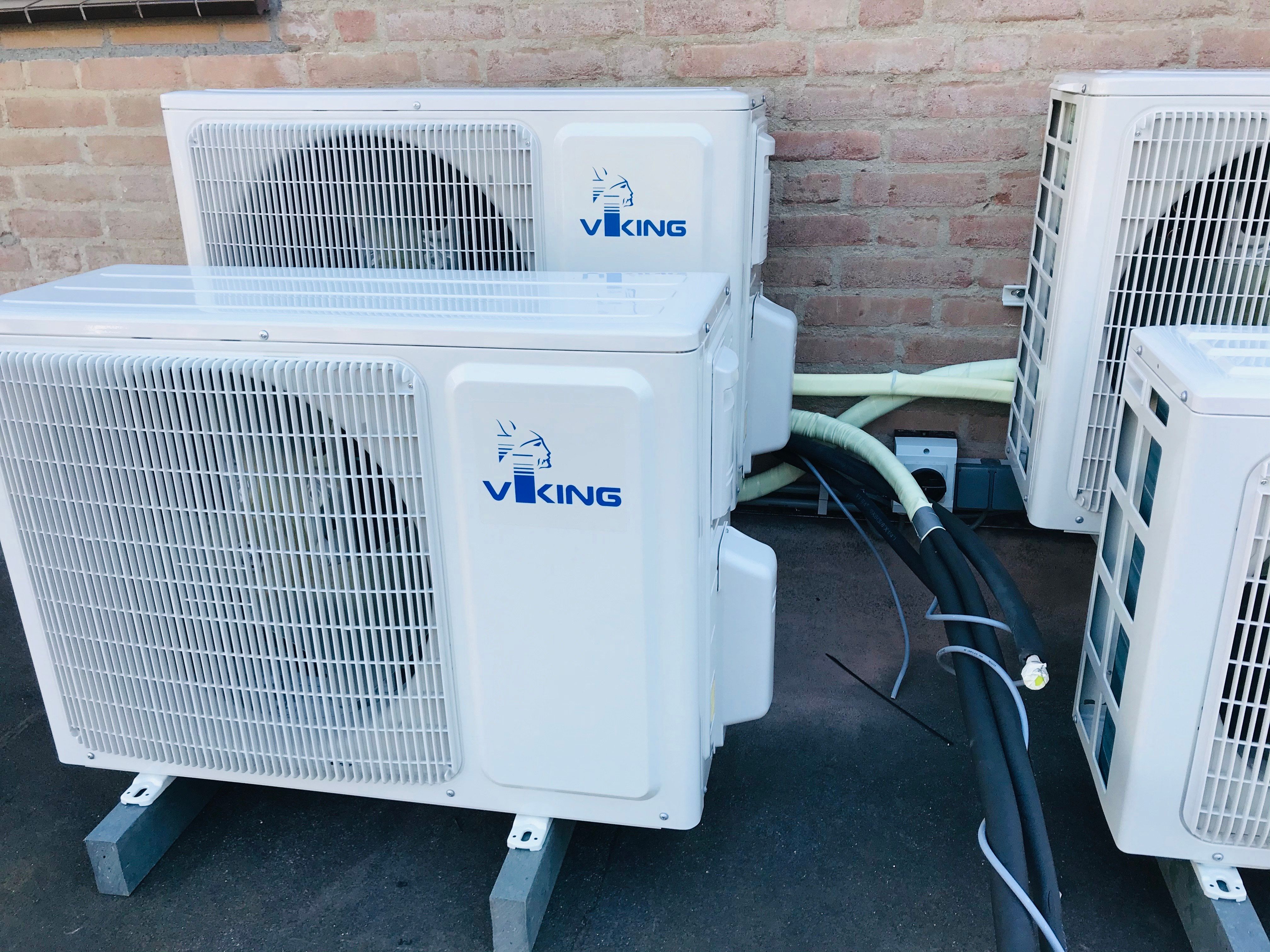 Air conditioning Nieuwe installatie, alle 4 nieuwe airco's staan o