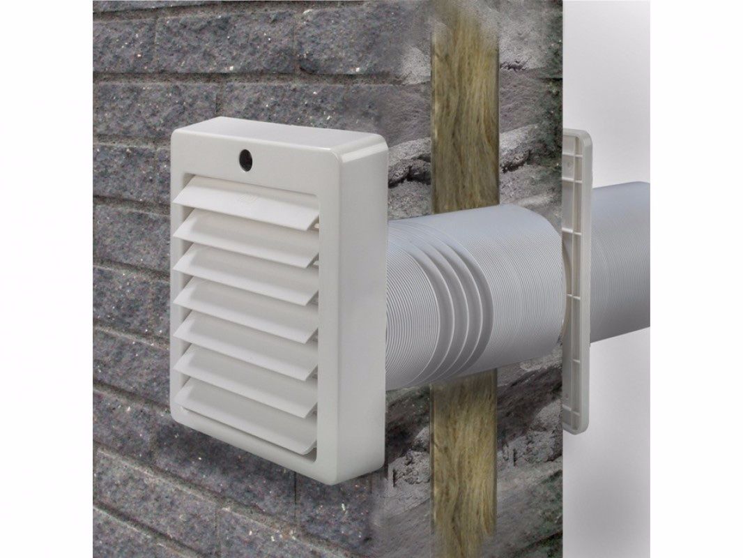 Gaten boren 1 gat; Ventilatie Werkspot