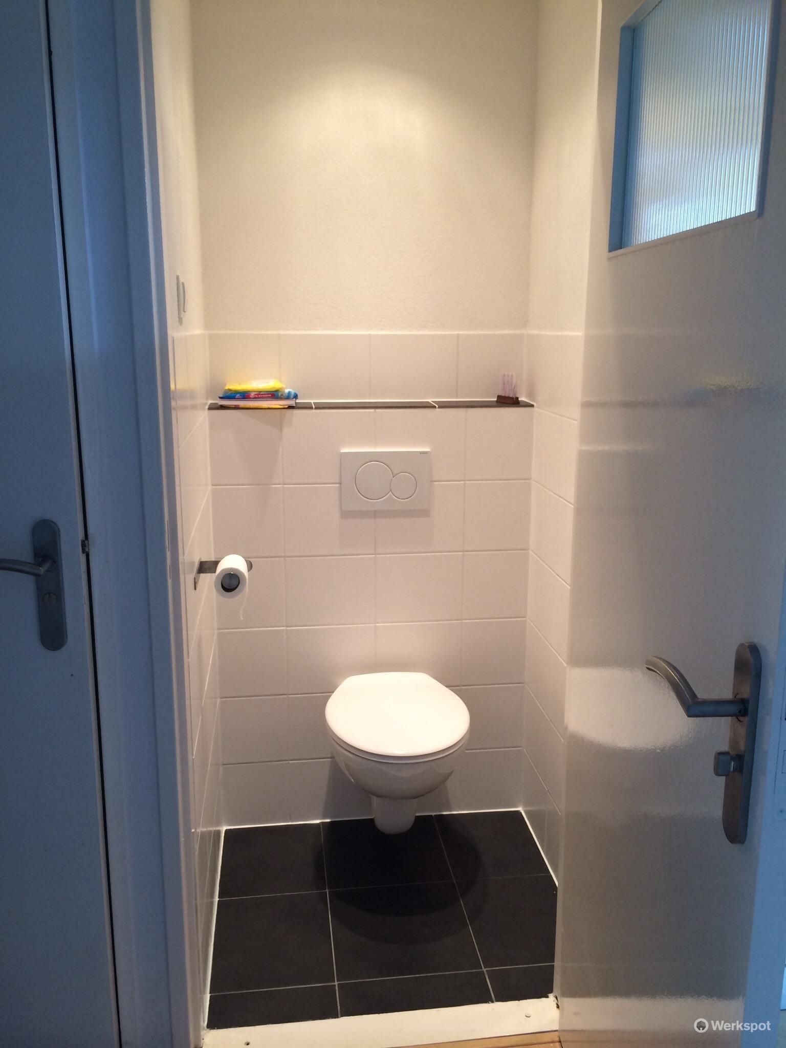 Installeren zwevend toilet ( geberit duofix up320) Werkspot