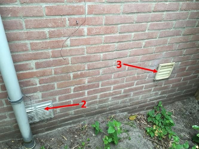 Dichten 4 gaten voor door oude afvoerbuizen in buitenmuur Werkspot