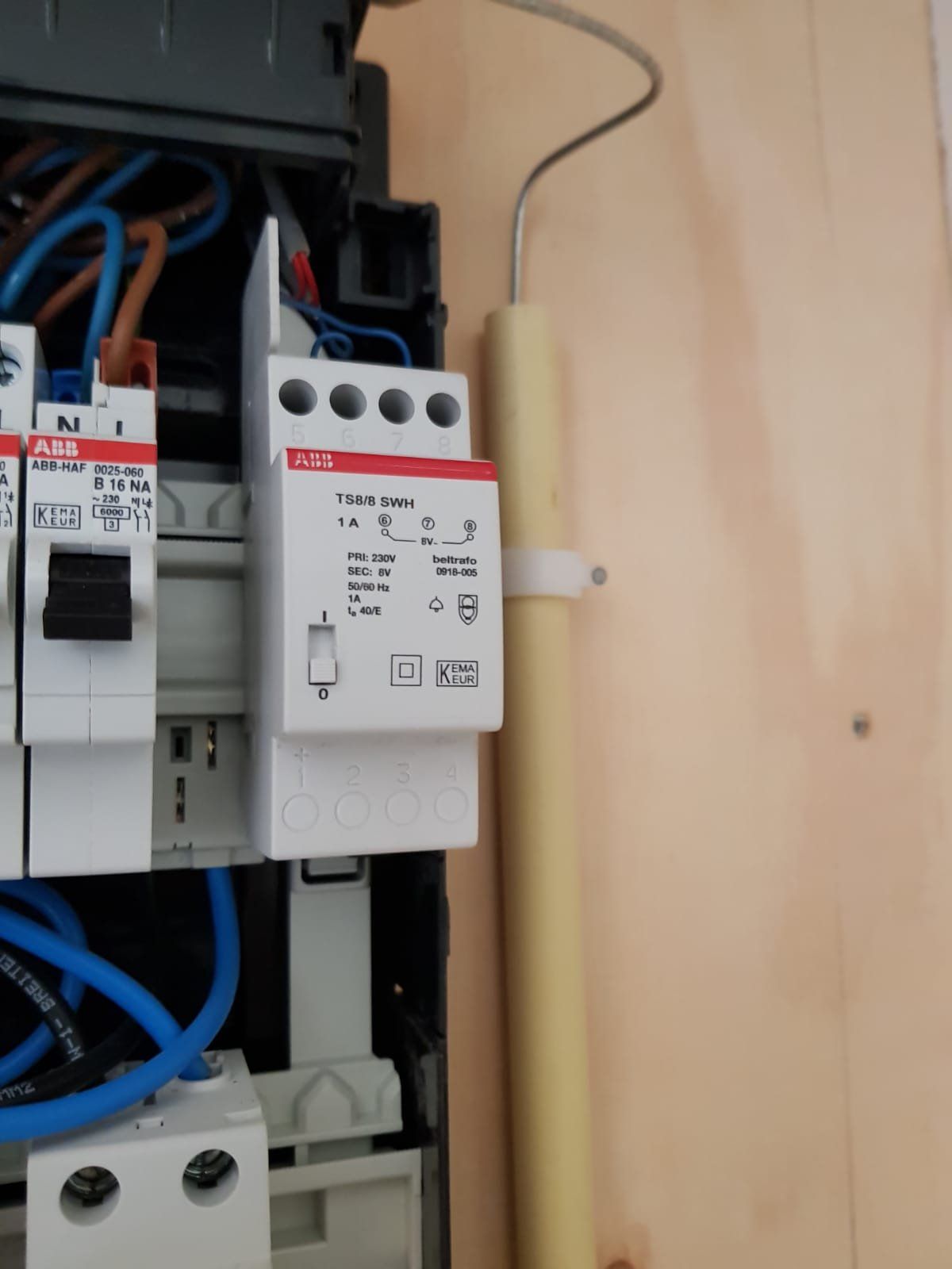Verdampen Voorvoegsel strak Ring Pro deurbel transformator aansluiten in ABB busboard meterkast - Werkspot Verdampen Voorvoegsel strak Ring Pro deurbel transformator aansluiten in ABB busboard meterkast - Werkspot