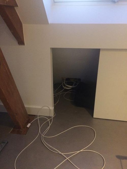 Coax kabel naar zolder door bestaande buis Werkspot