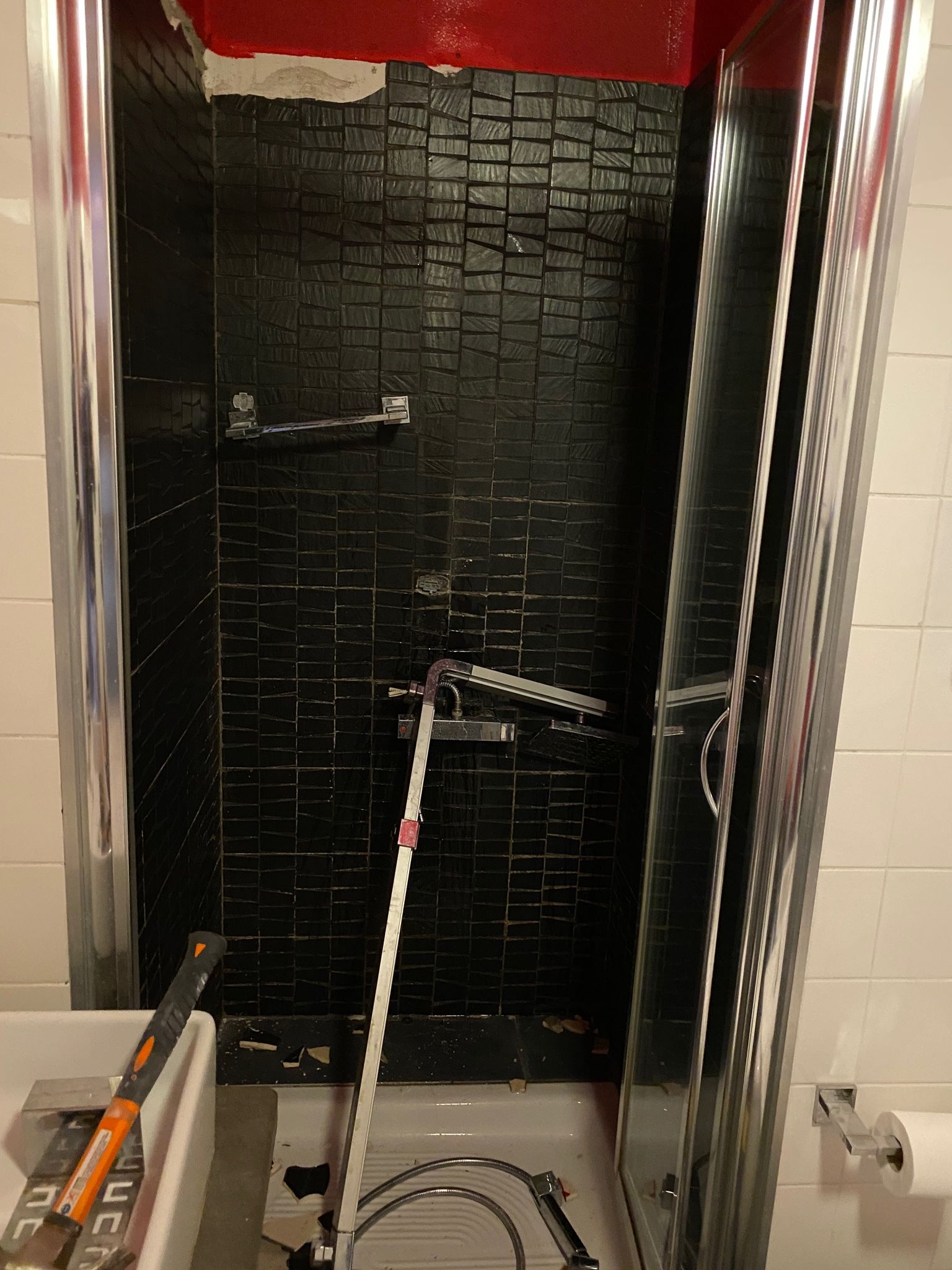 Tegels zetten 6 m2; Muur; Badkamer, Douchecabine Werkspot