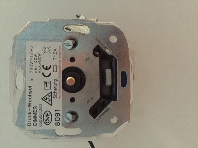 Lamp aansluiten aan dimmer Werkspot